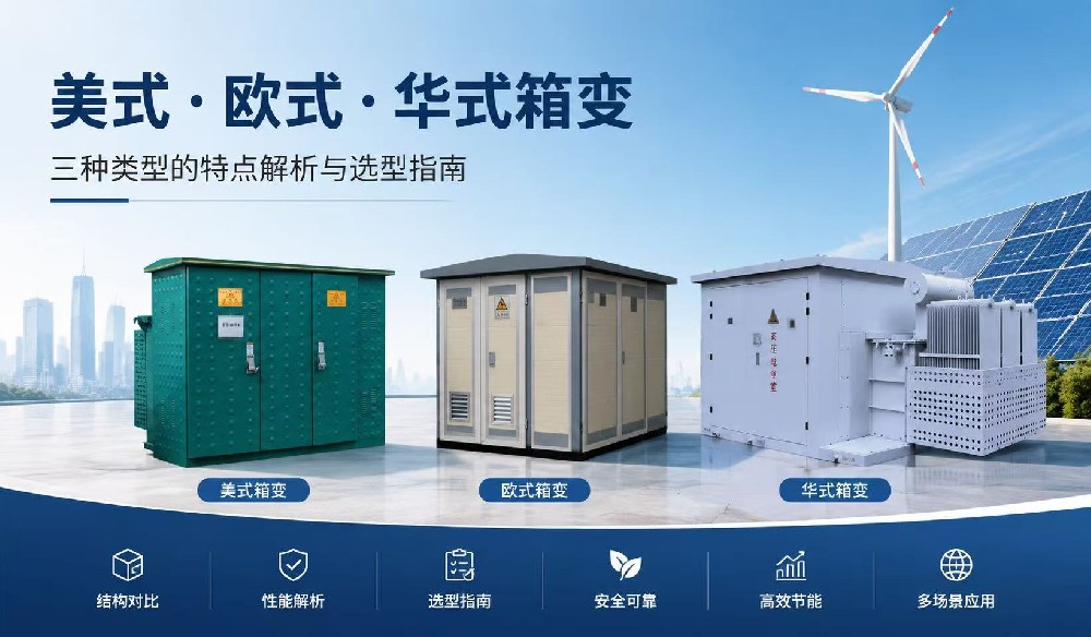 箱变选型必读：美式、欧式、华式箱变结构、保护与应用全解析