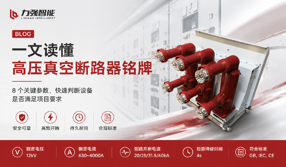 一文带你读懂高压真空断路器铭牌